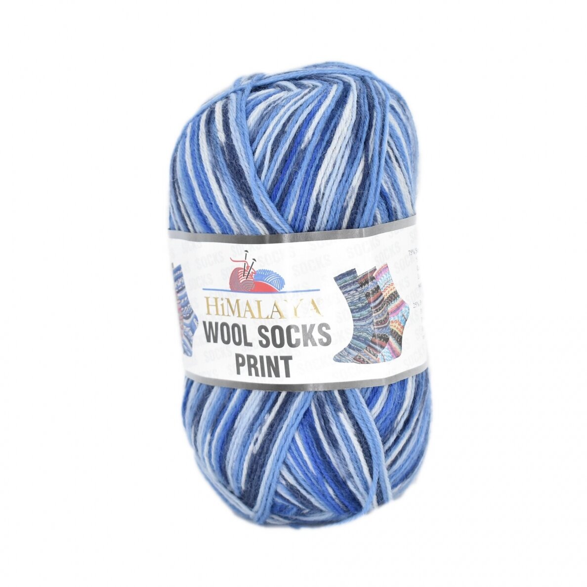 HiMALAYA Wool Socks PRINT Sokid Print S19-06