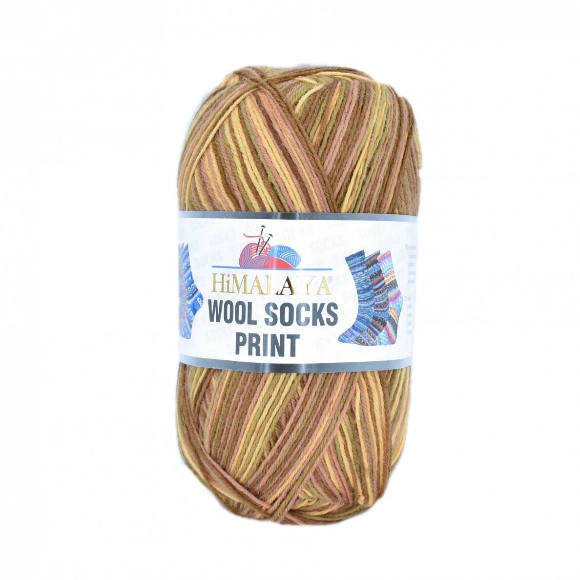 HiMALAYA Wool Socks PRINT Sokid Print S17-01