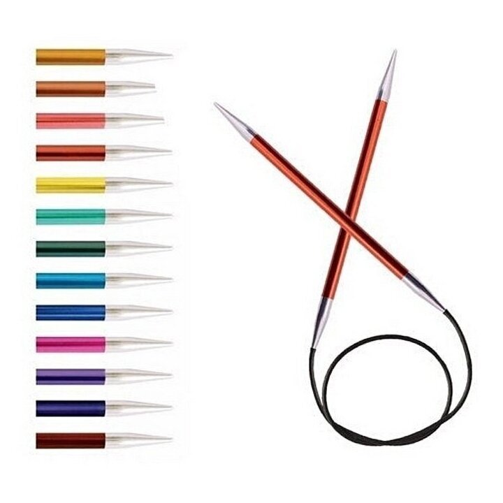 KnitPro ZING circular needle, 80-100 cm 4 mm 100 cm