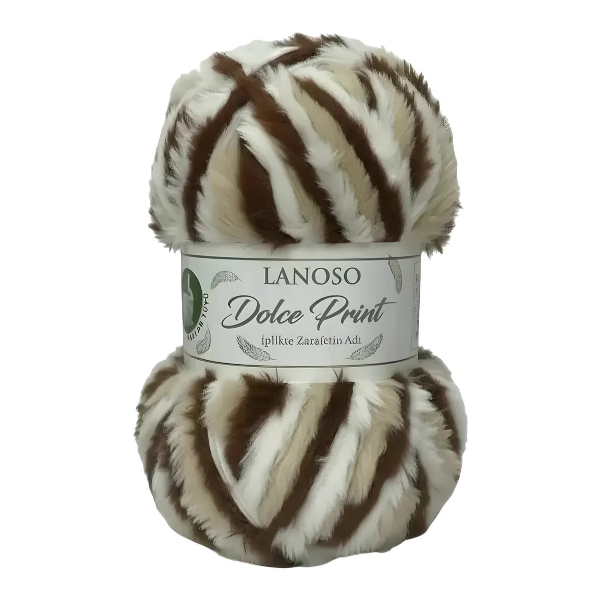 Lanoso Dolce Print 731 – fil effet fourrure