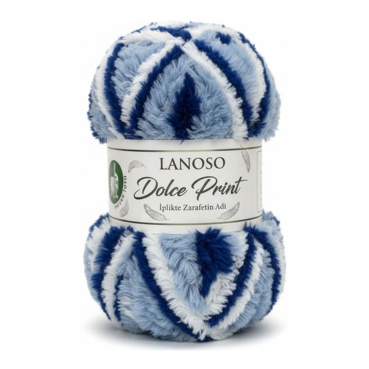 Lanoso Dolce Print 740 – fil effet fourrure