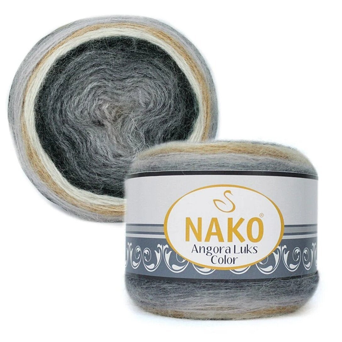 Nako Angora Luks Color Angora Luks 81914