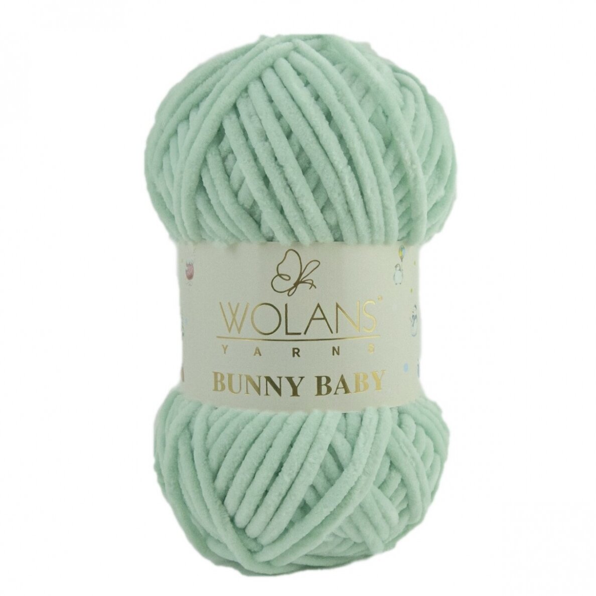 Wolans Bunny Baby 100-23 Salvei – šenilllõng