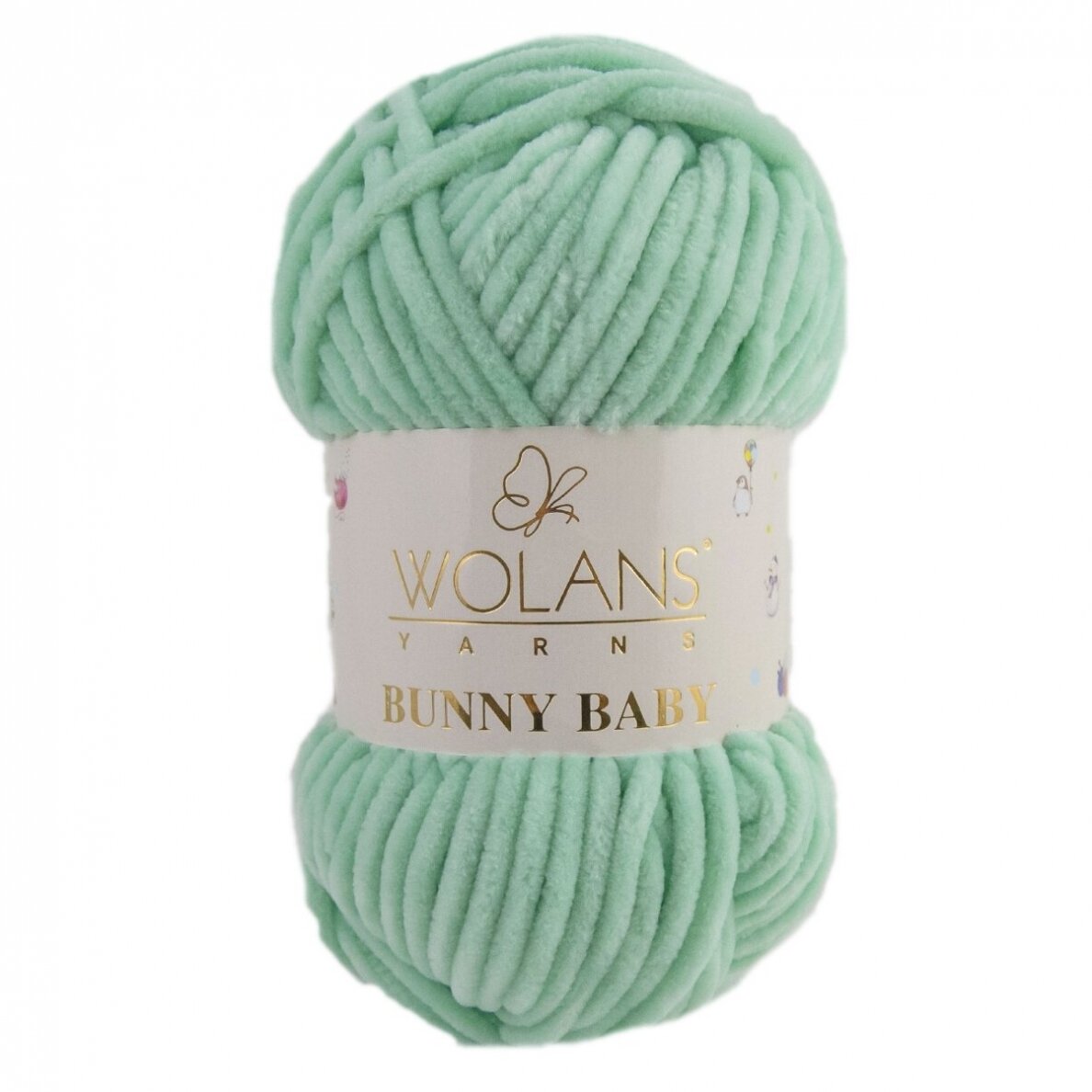 Wolans Bunny Baby 100-57 Mündiroheline – šenilllõng