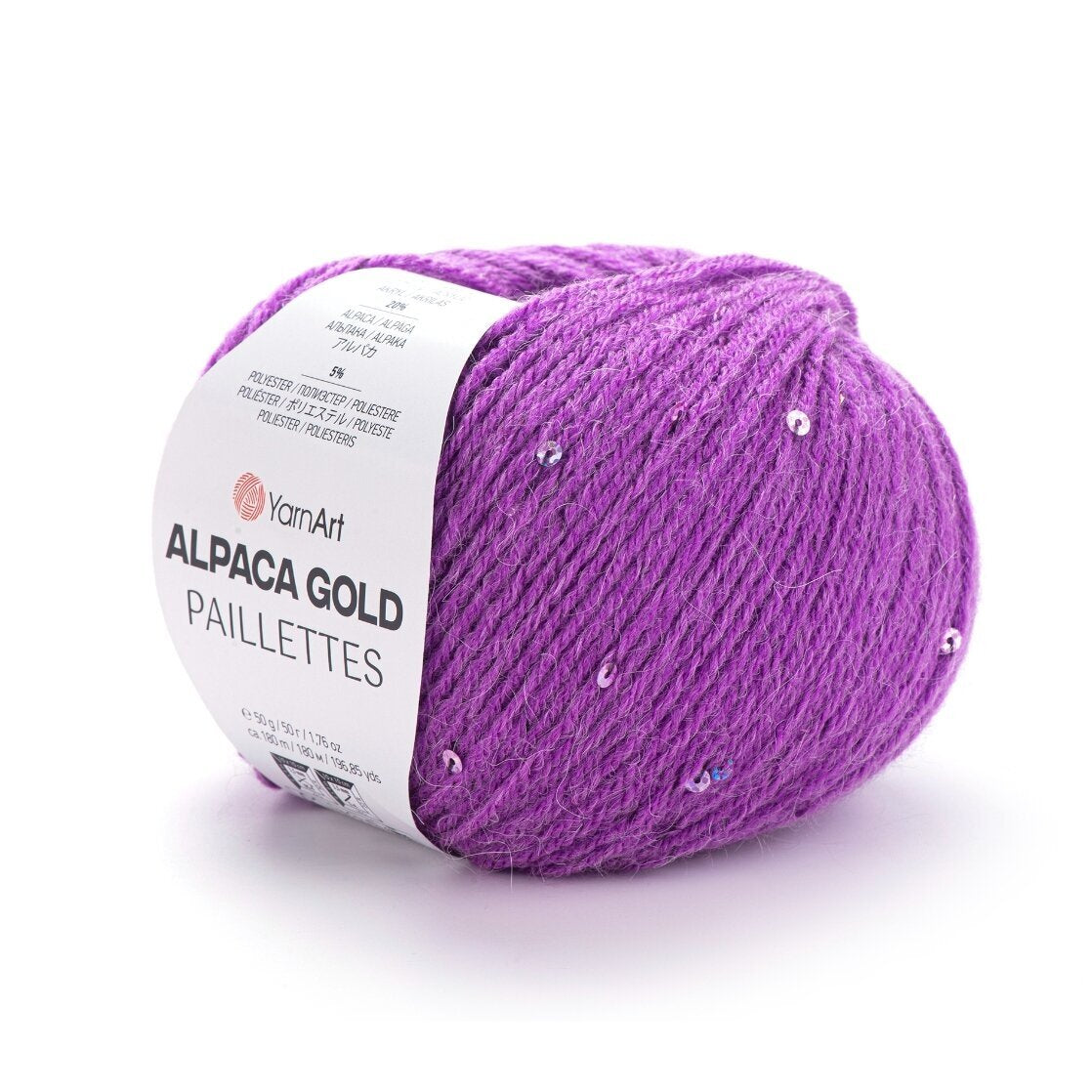 YarnArt Alpaca Gold Paillettes Alpaca Gold Paillettes 9308