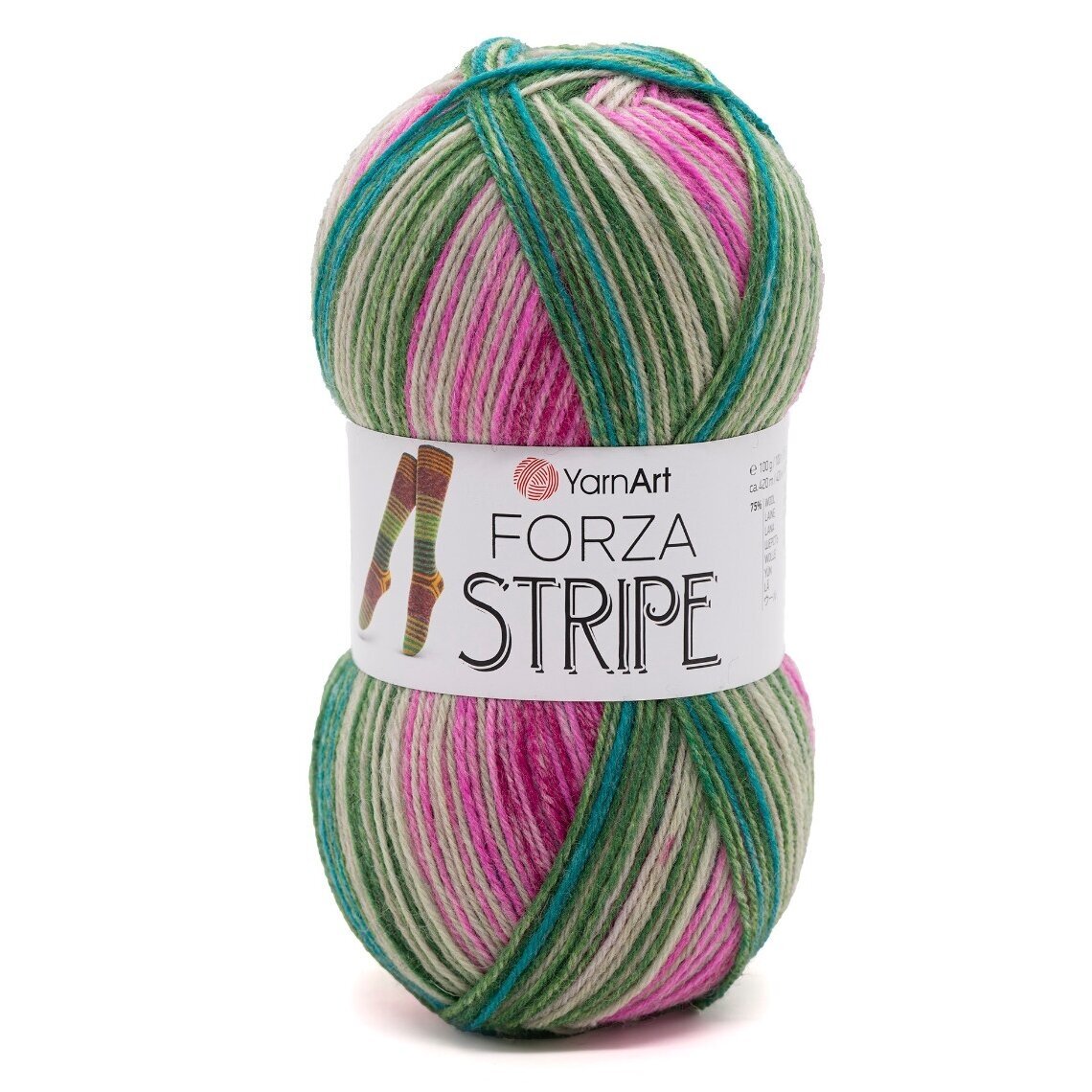 YarnArt Forza Stripe Forza Stripe 2808