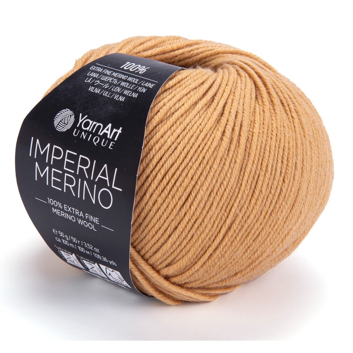 YarnArt Imperial Merino 3308 Camel – extra fine merino yarn