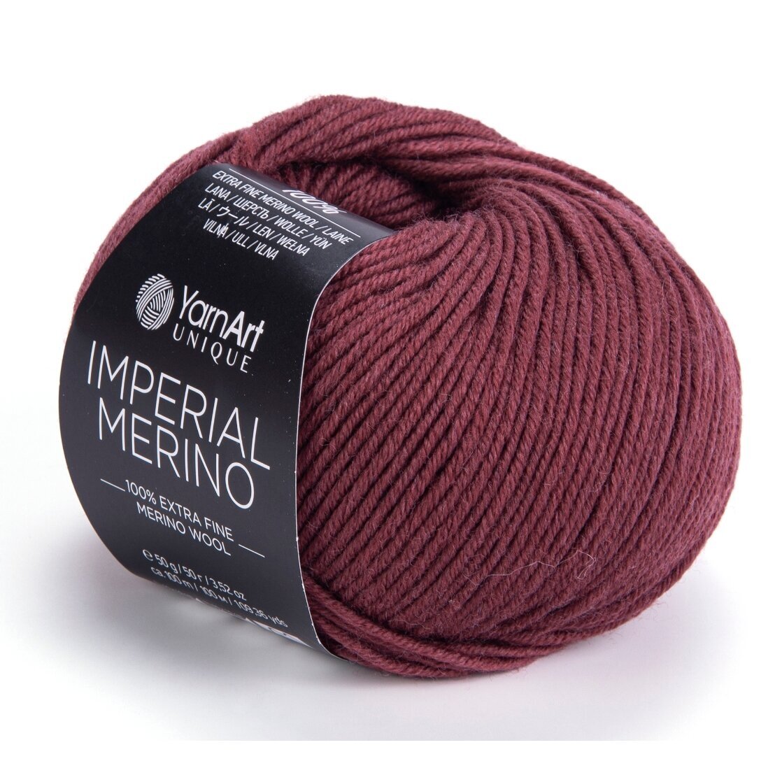 YarnArt Imperial Merino 3312 Plum – extra fine merino yarn