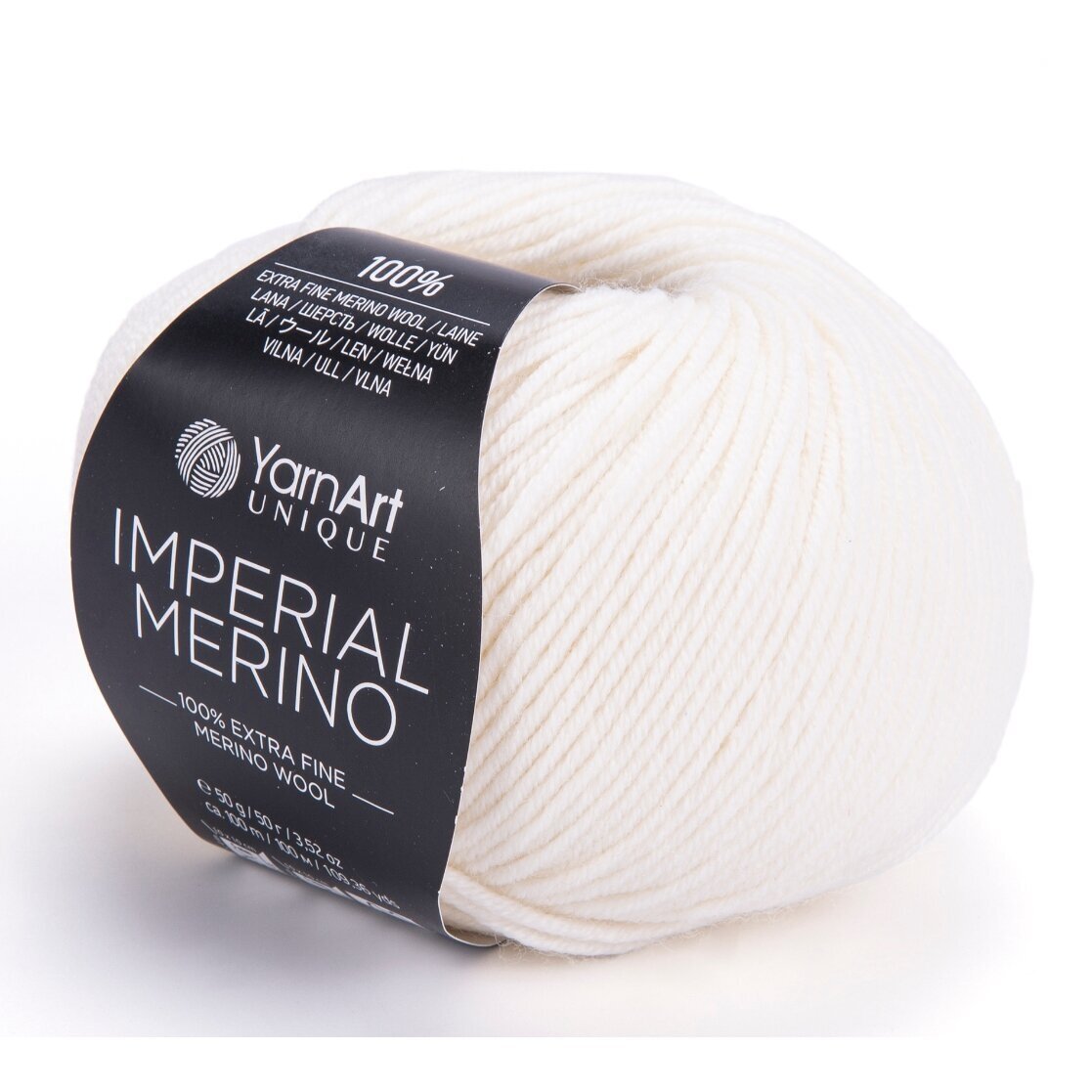 YarnArt Imperial Merino 3302 Off White – extra fine merino yarn