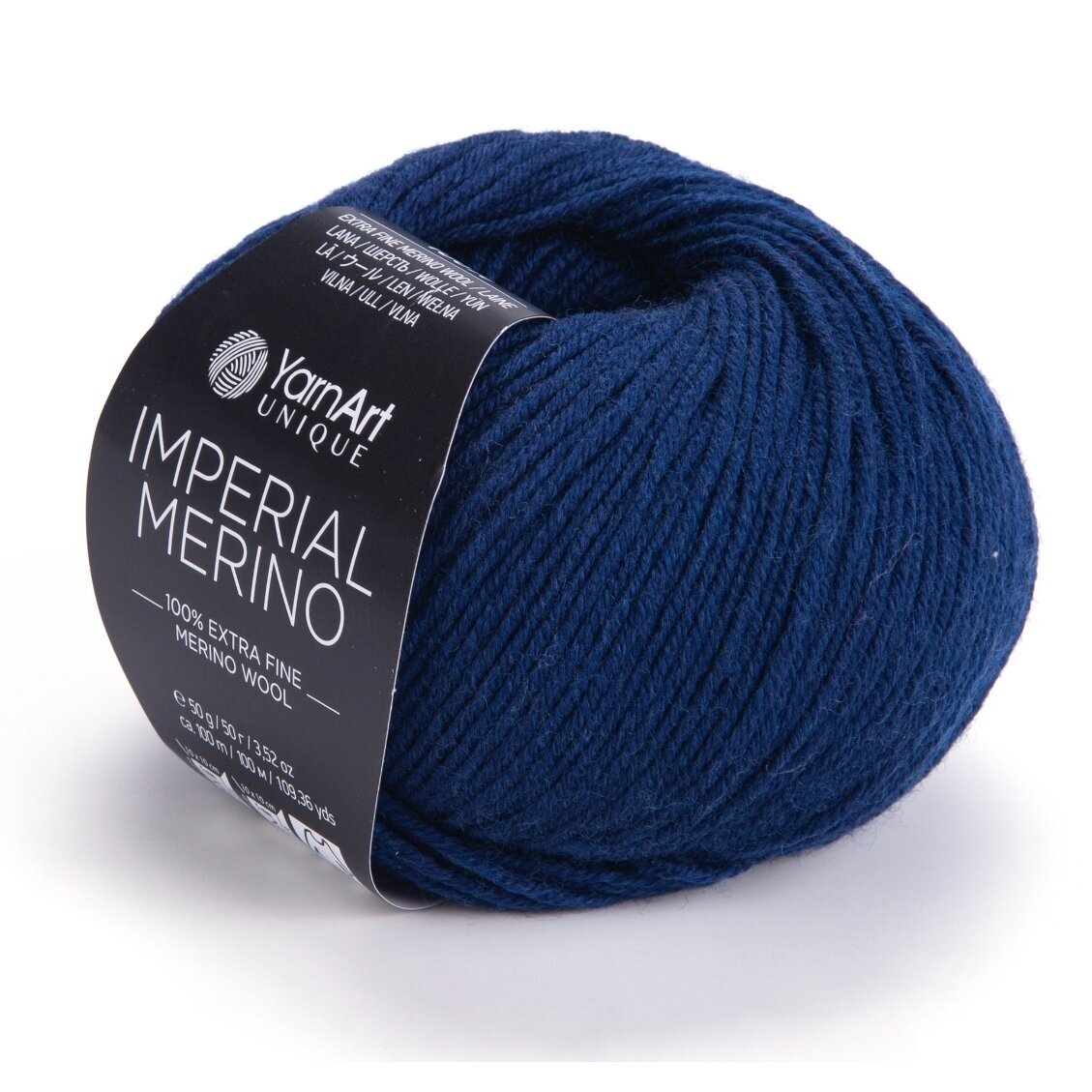YarnArt Imperial Merino 3343 Navy – extra fine merino yarn