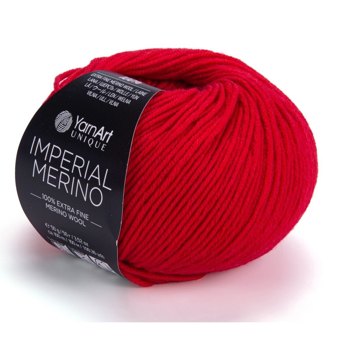 YarnArt Imperial Merino 3345 Cherry – extra fine merino yarn