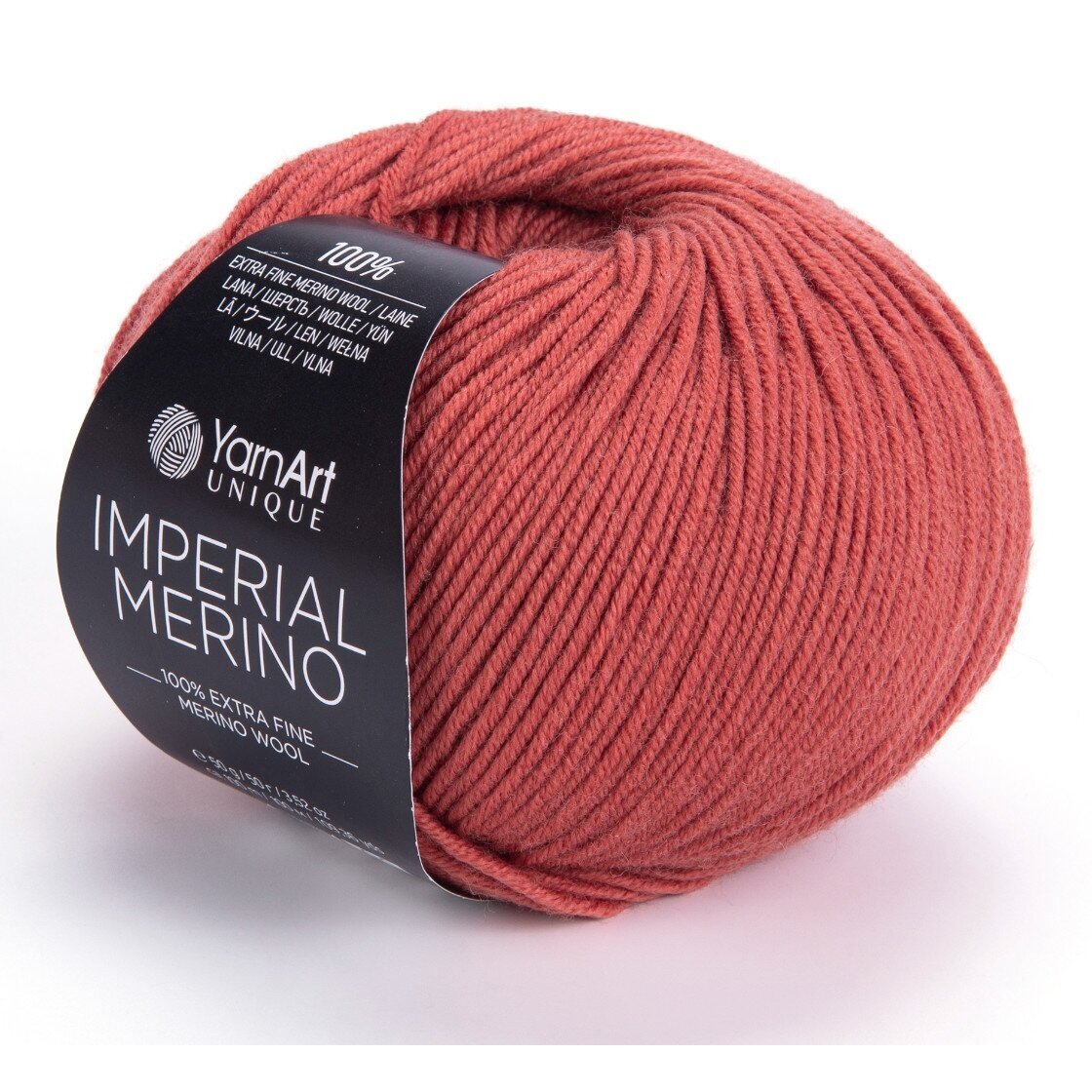 YarnArt Imperial Merino 3314 Brick – extra fine merino yarn
