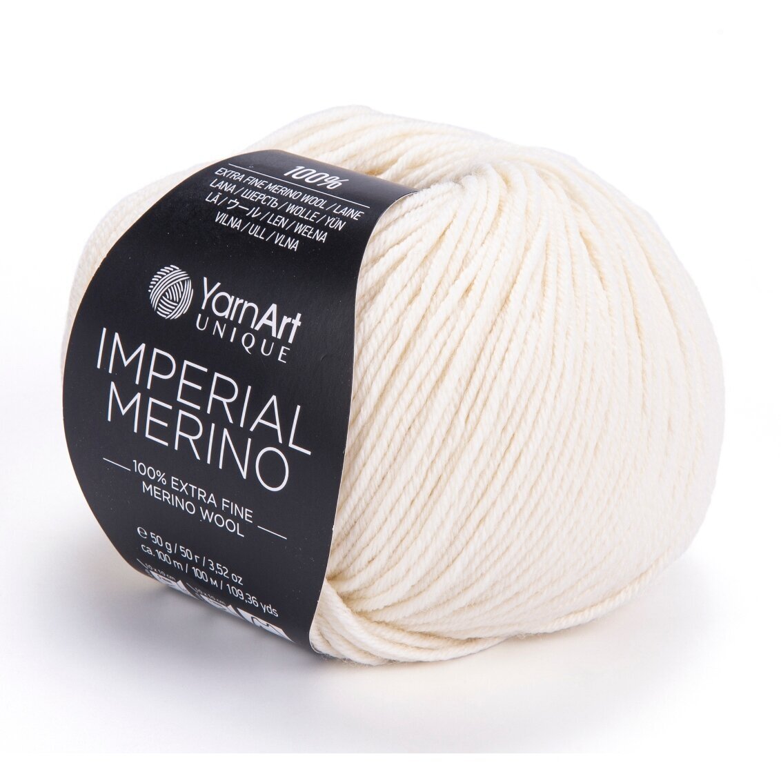 YarnArt Imperial Merino 3303 Ivory – extra fine merino yarn