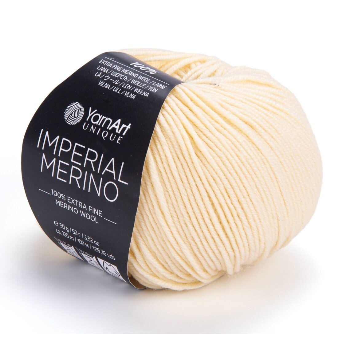 YarnArt Imperial Merino 3304 Ivory – extra fine merino yarn