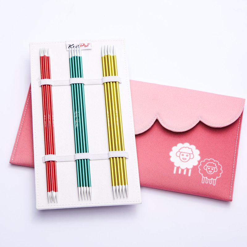 Набор чулочных спиц KnitPro Zing (20 см)