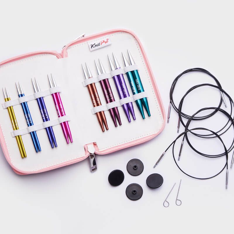 Набор съёмных спиц KnitPro Zing Special Deluxe (10 см)