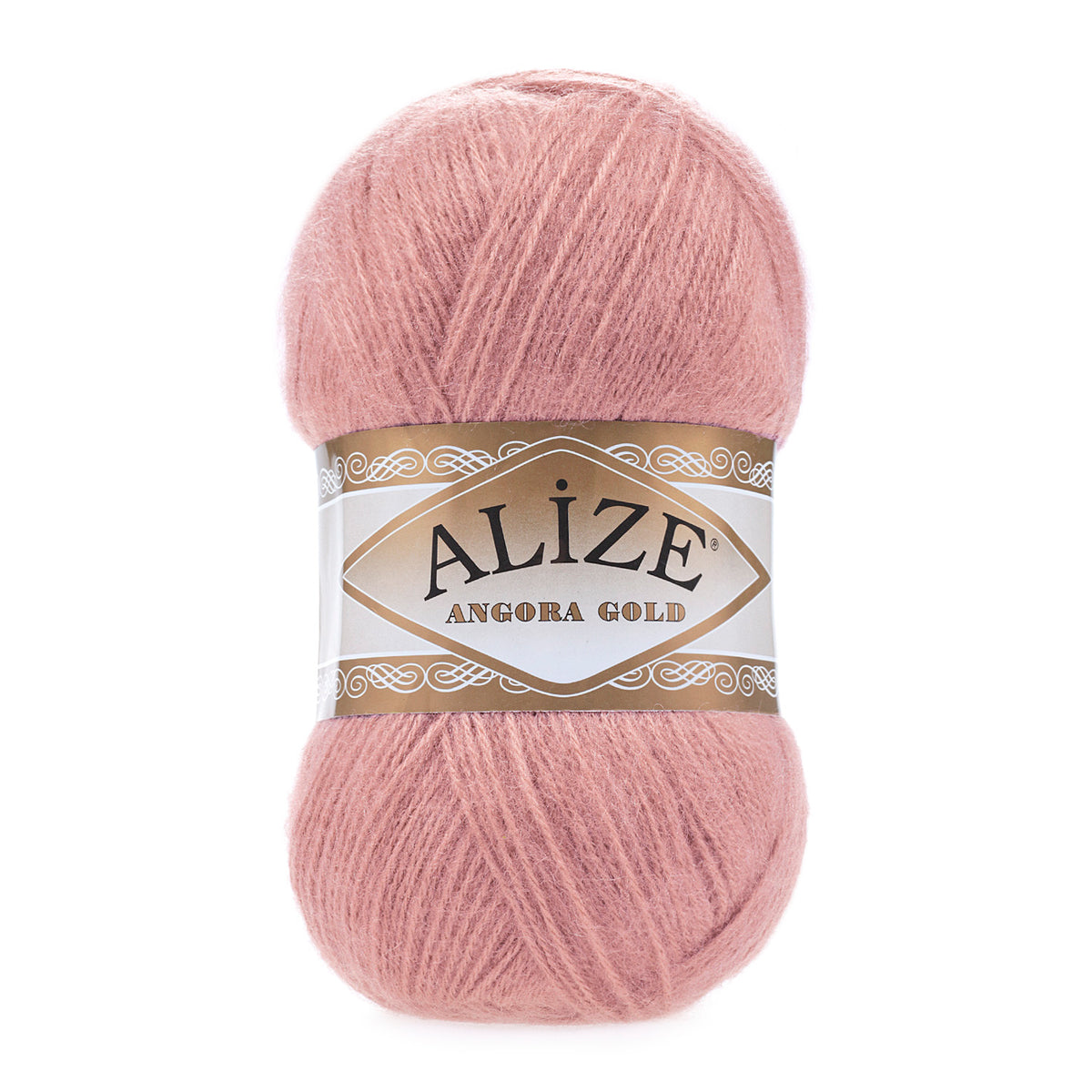 Alize Angora Gold 144 Dulsvai rožinė – pūkuoti akrilo ir vilnos siūlai