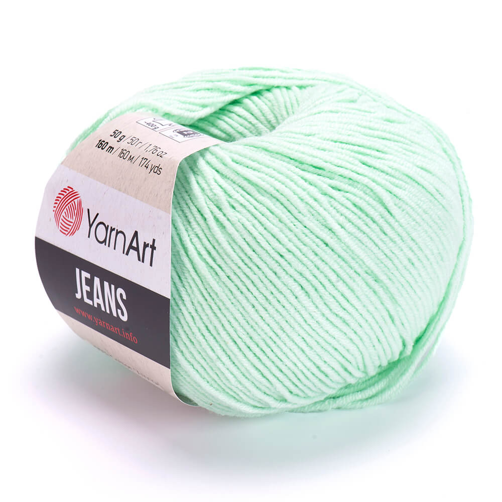 YarnArt Jeans 79 Морская пена – хлопковая пряжа для амигуруми