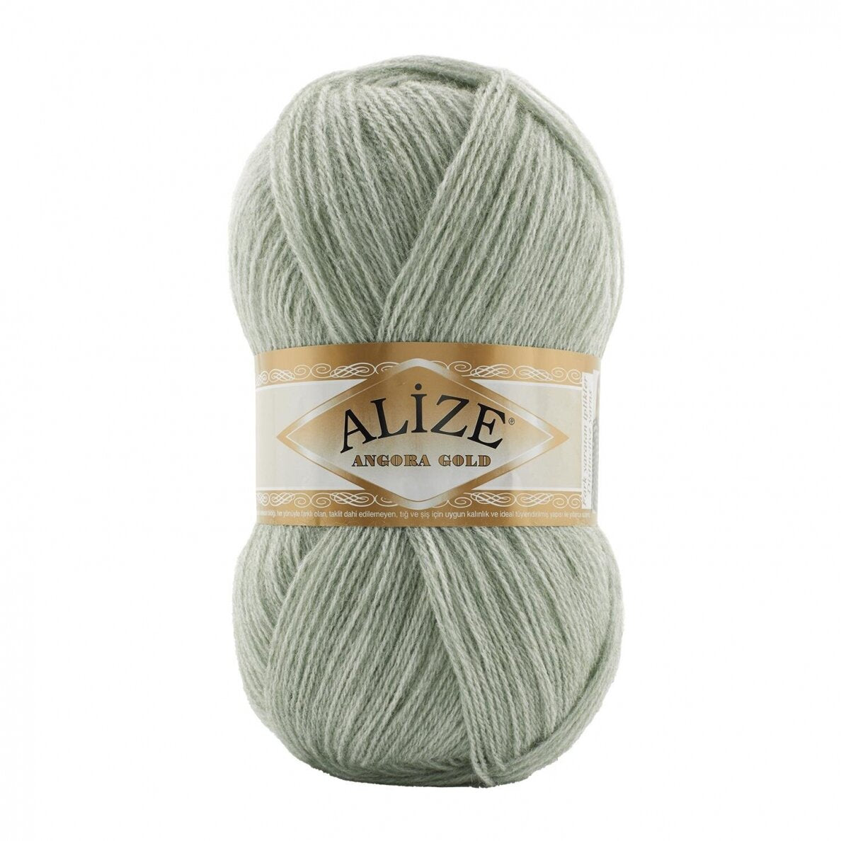 Alize Angora Gold 881 Chaki – pūkuoti akrilo ir vilnos siūlai