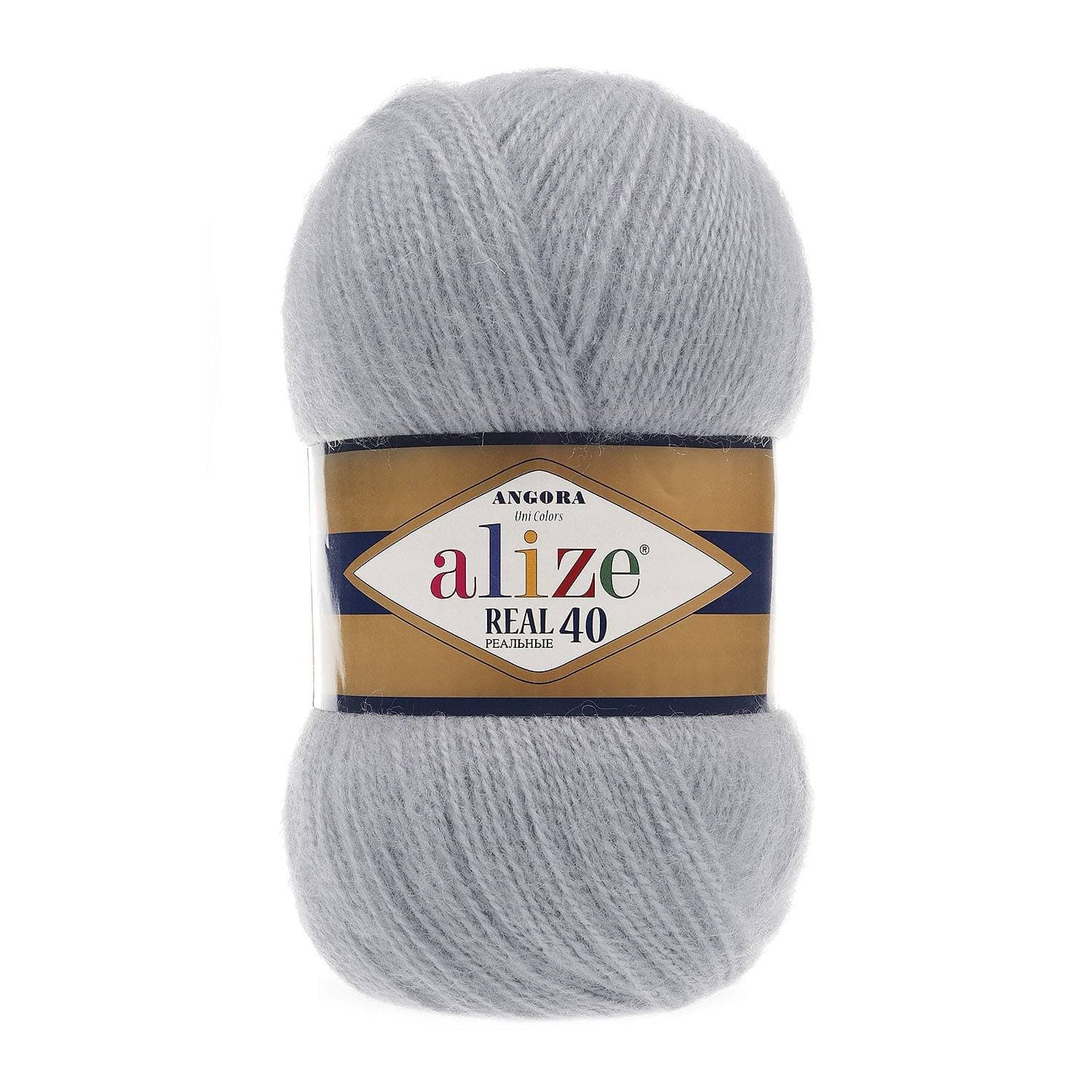 Alize Angora Real 40 Angora Real 40 Grey (21)