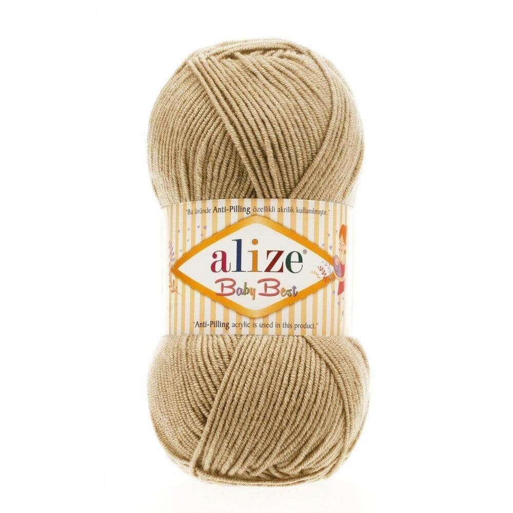 Alize Baby Best 368 Kaamelpruun – bambusega beebilõng
