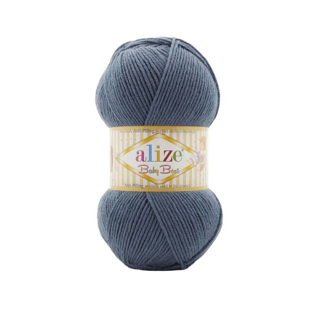 Alize Baby Best 418 Koobaltsinine – bambusega beebilõng