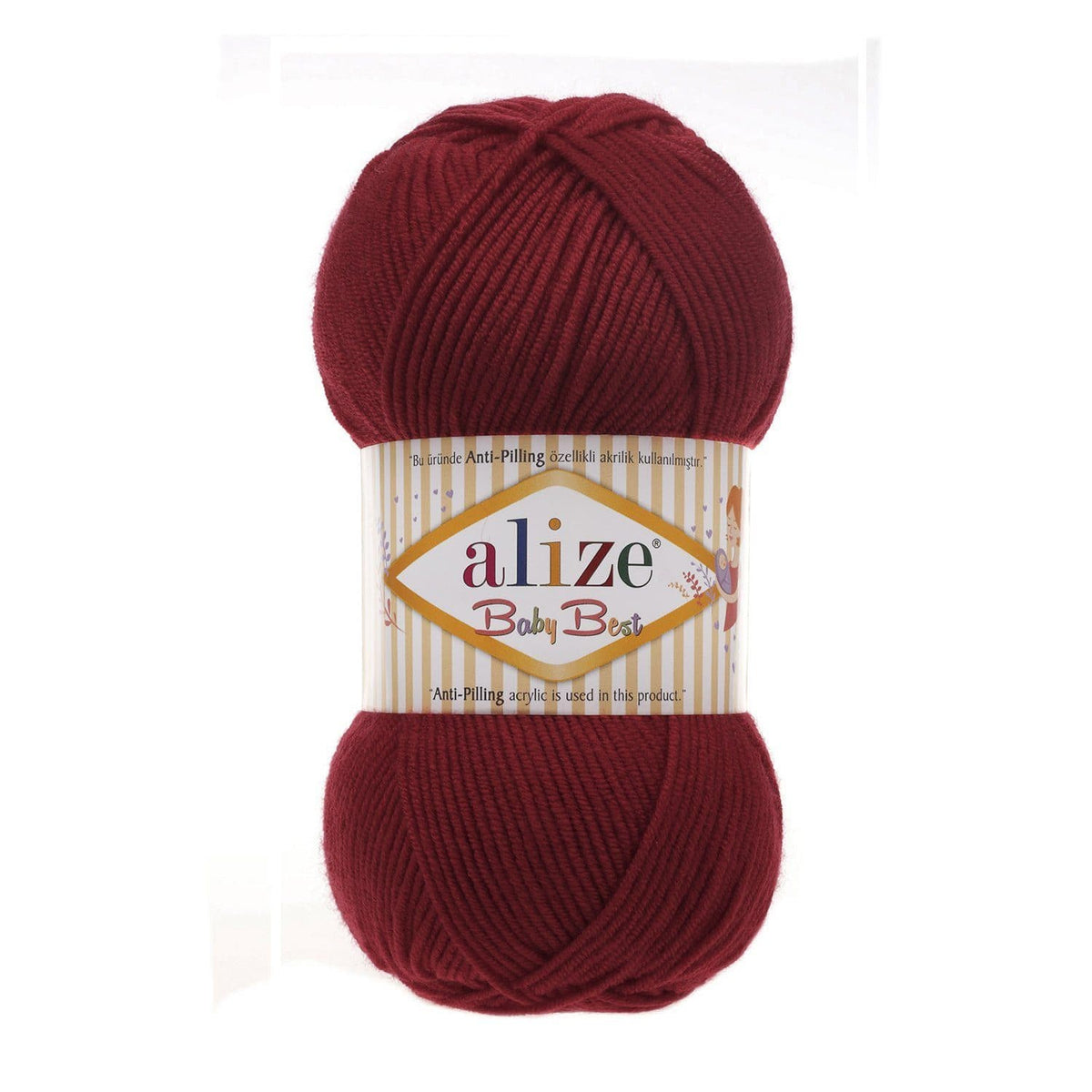 Alize Baby Best 390 Bordoo – bambusega beebilõng