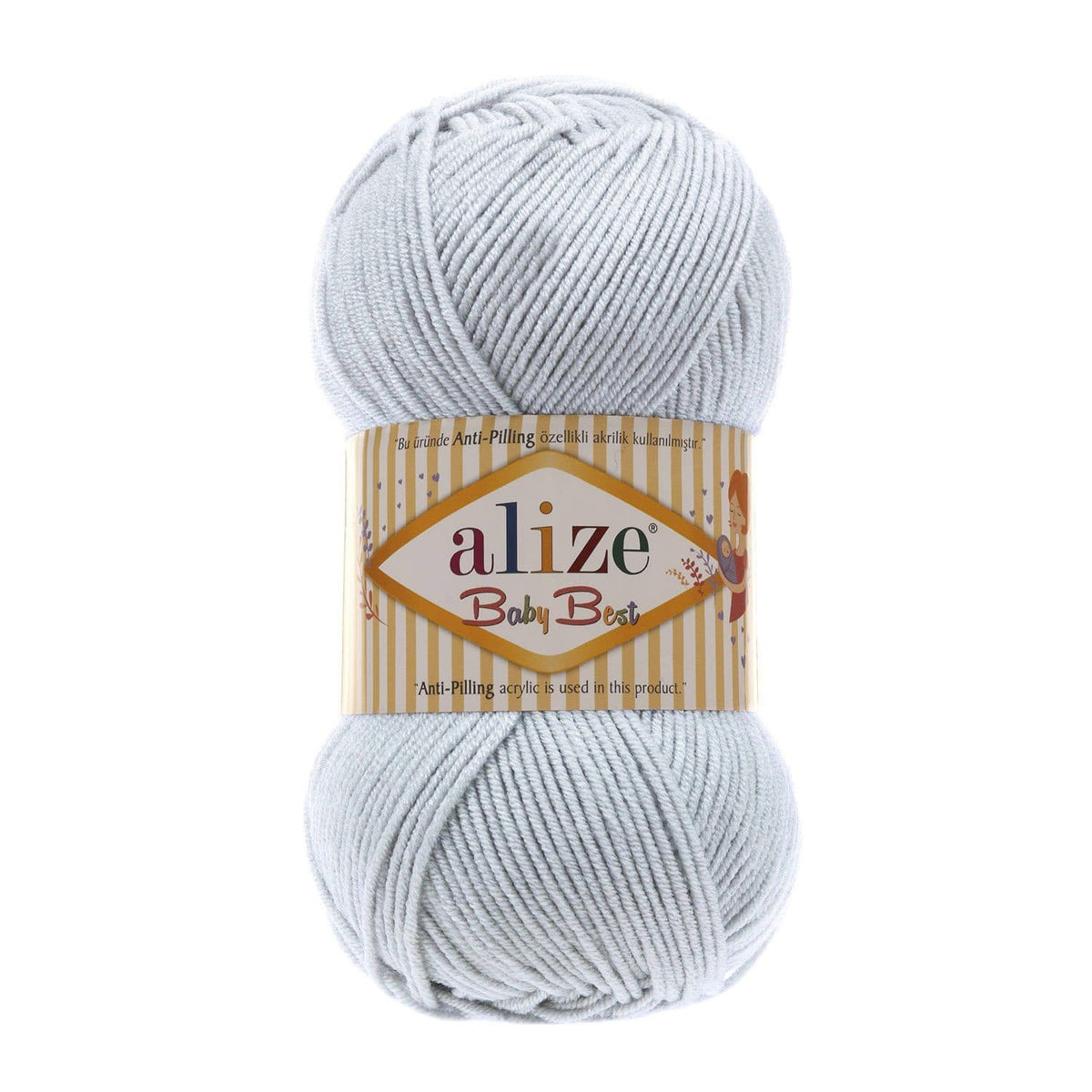 Alize Baby Best 224 Helehall – bambusega beebilõng