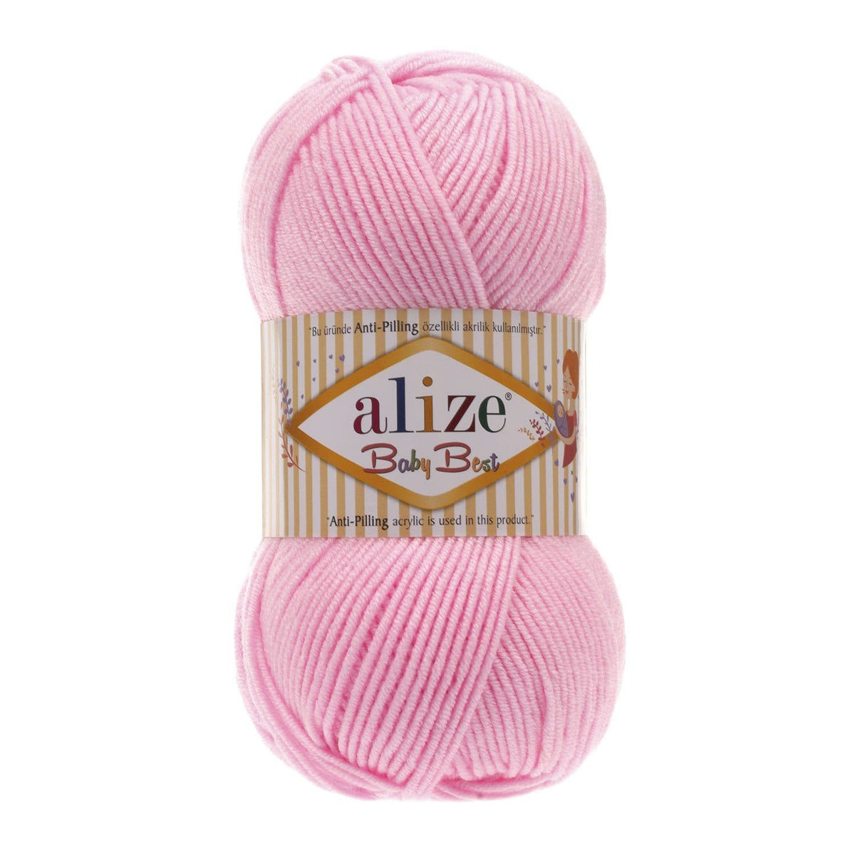 Alize Baby Best 191 Beebiroosa – bambusega beebilõng