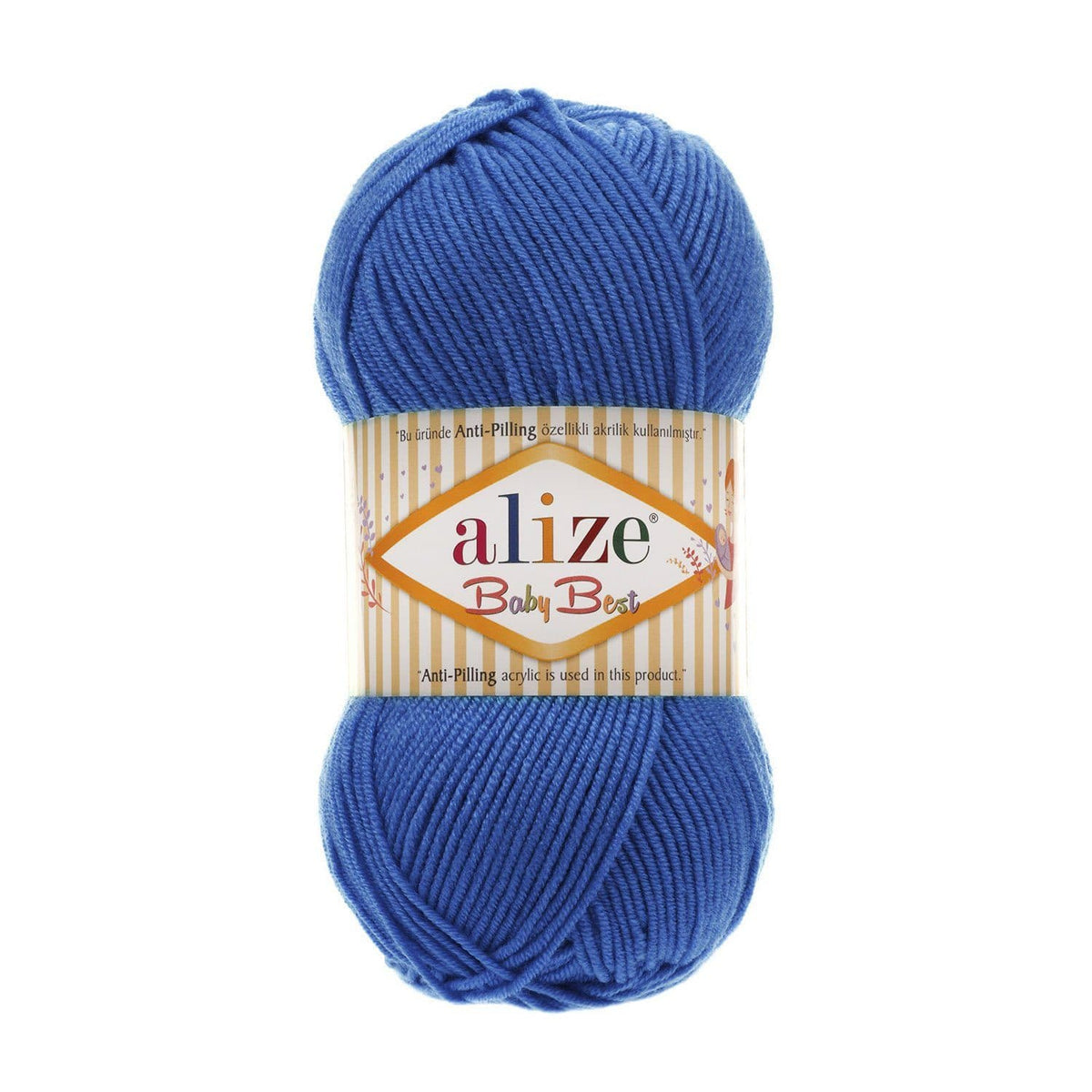 Alize Baby Best 141 Kuningsinine – bambusega beebilõng