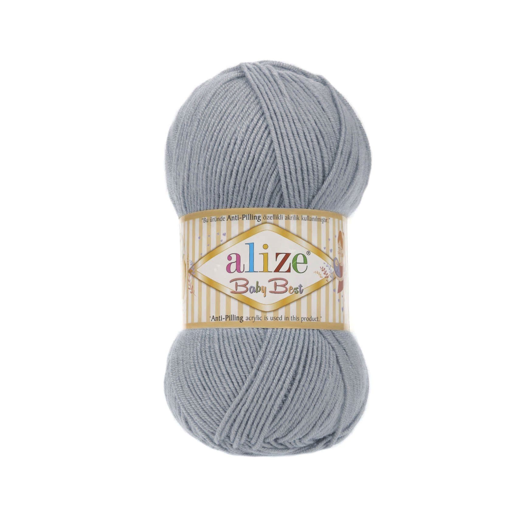 Alize Baby Best Baby Best Silver Grey (119)