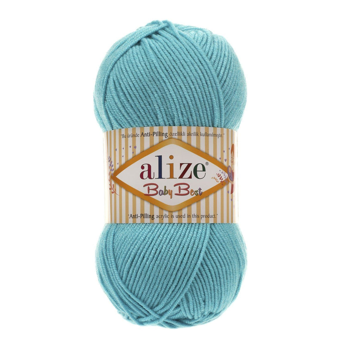 Alize Baby Best 287 Türkiis – bambusega beebilõng