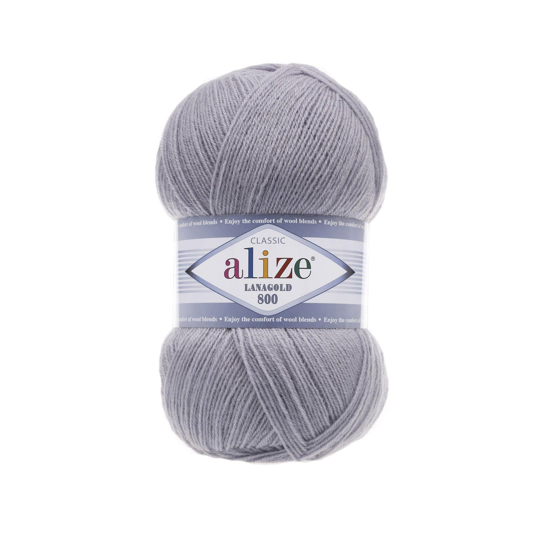 Alize Lanagold 800 Lanagold 800 Light Grey (200)