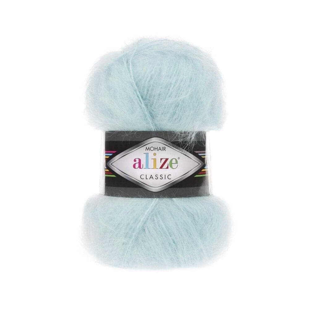 Alize Mohair Classic 522 Spuma di mare – filato acrilico con mohair e lana