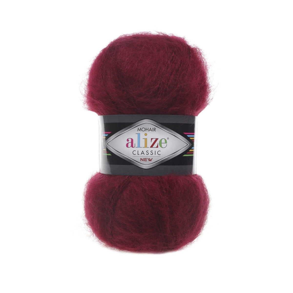 Alize Mohair Classic 57 Bordeaux – filato acrilico con mohair e lana