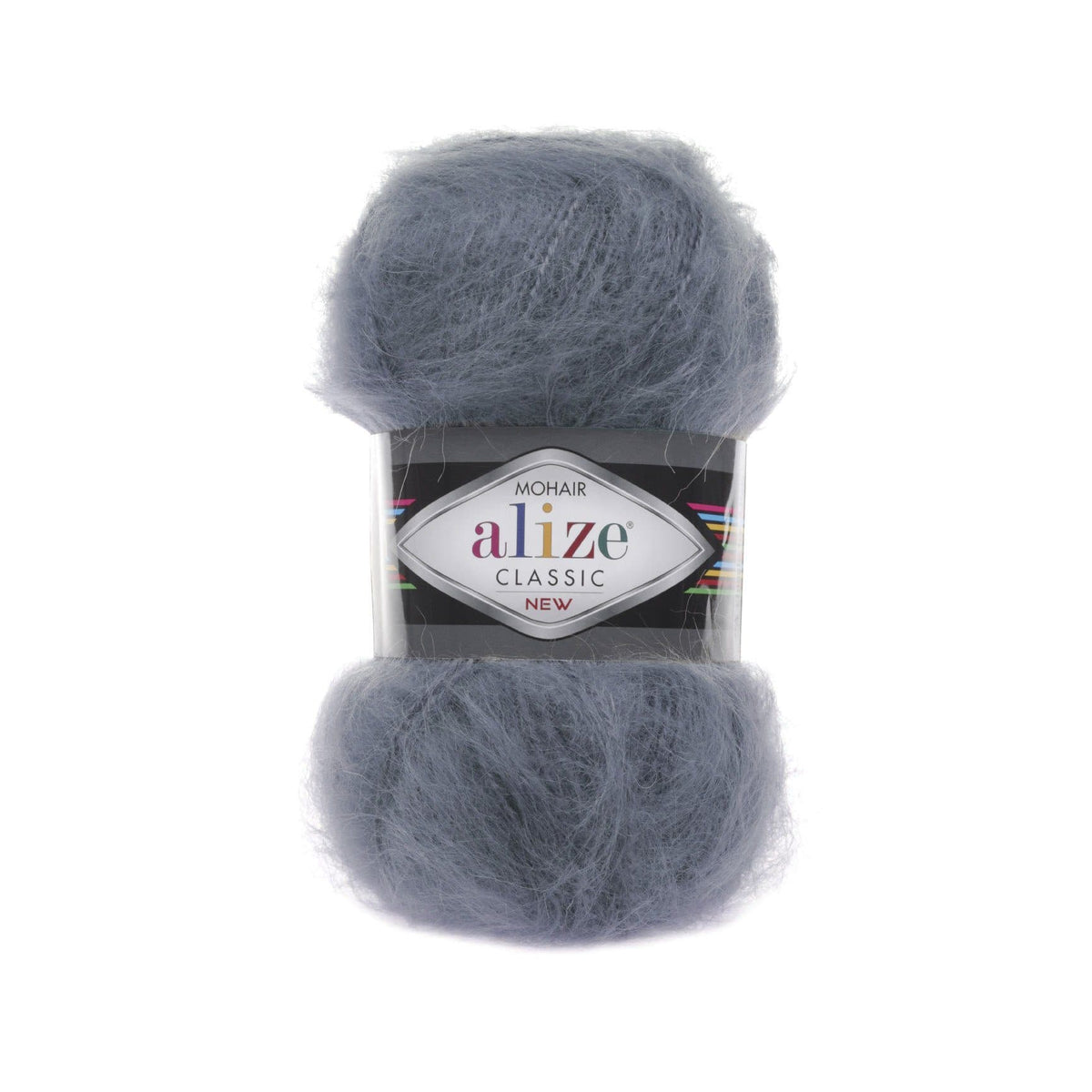 Alize Mohair Classic 87 Carbone – filato acrilico con mohair e lana