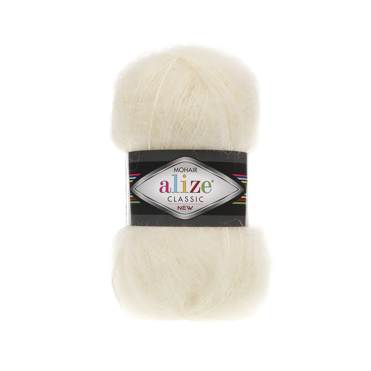 Alize Mohair Classic 01 Panna – filato acrilico con mohair e lana