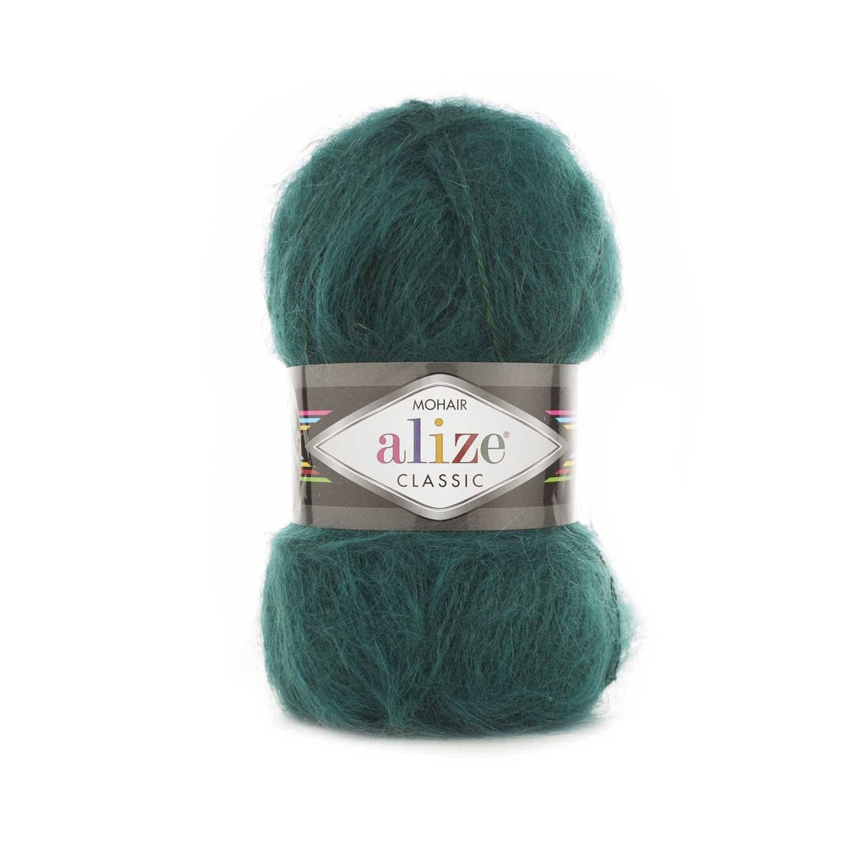 Alize Mohair Classic 30 Verde scuro – filato acrilico con mohair e lana