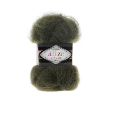 Alize Mohair Classic 29 Verde scuro – filato acrilico con mohair e lana