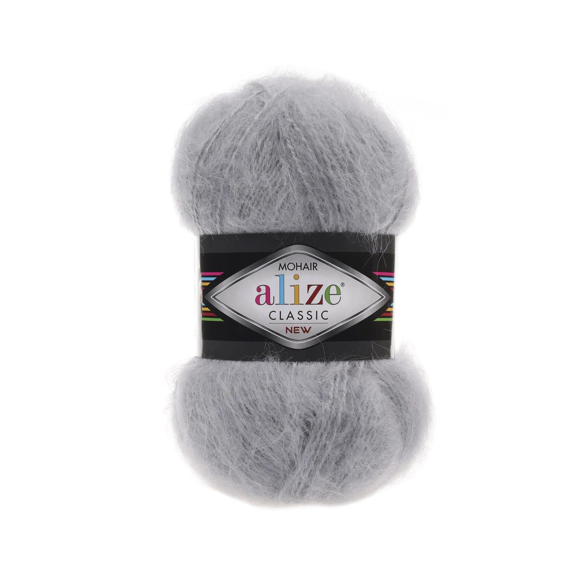 Alize Mohair Classic 21 Grigio melange – filato acrilico con mohair e lana