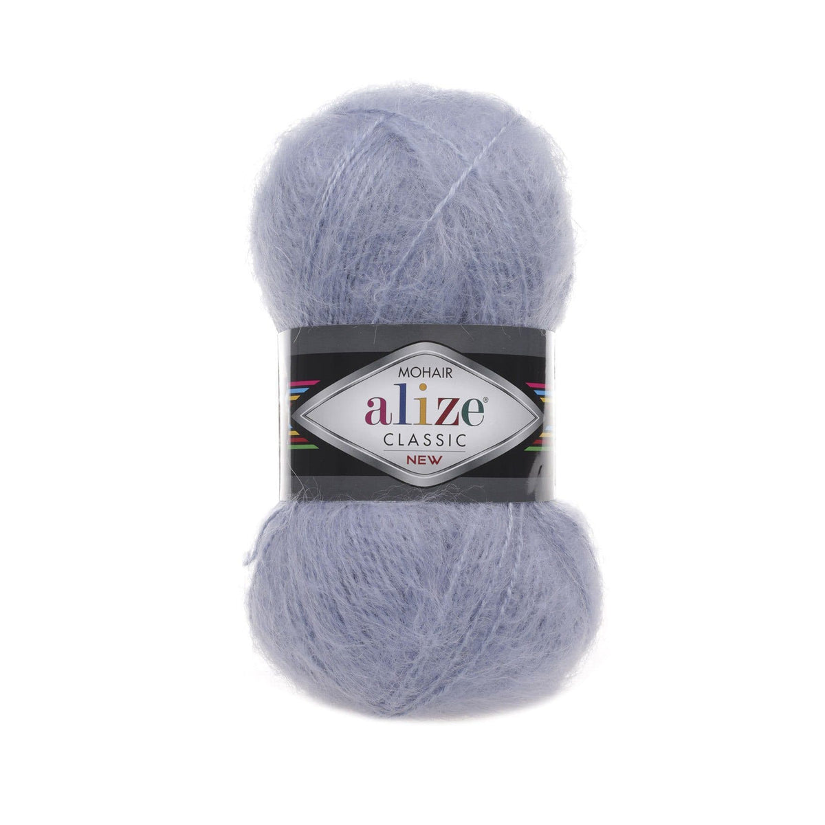 Alize Mohair Classic 51 Blu acciaio – filato acrilico con mohair e lana