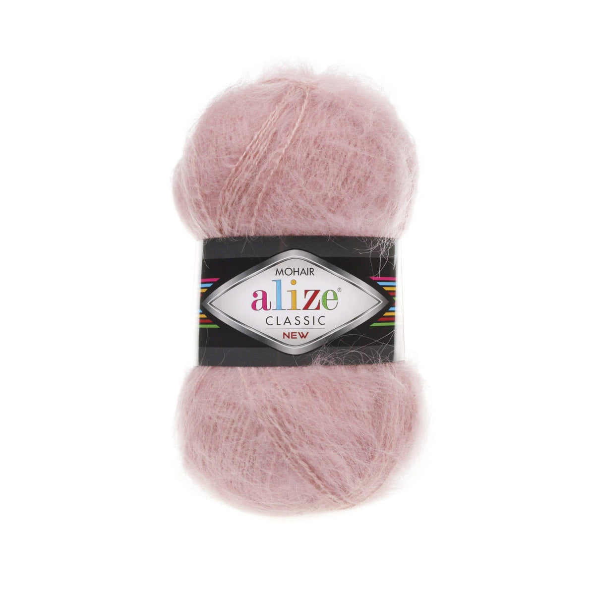Alize Mohair Classic 161 Rosa cenere – filato acrilico con mohair e lana