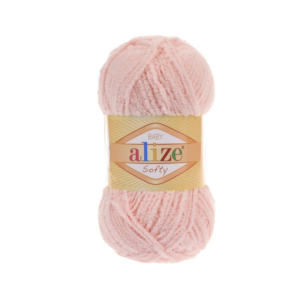 Alize Softy Baby 340 Puuderroosa – plüüsist beebilõng