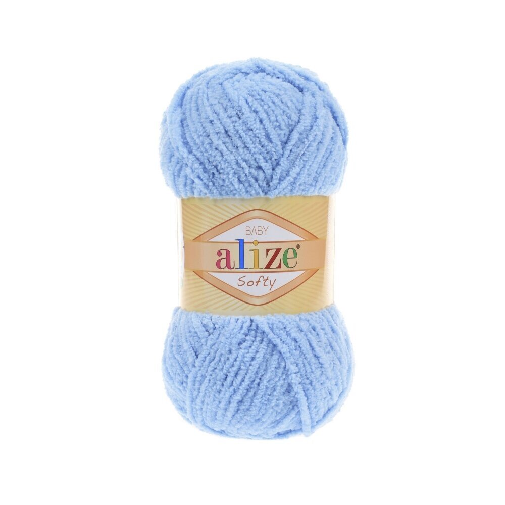 Alize Softy Baby 40 Puudersinine – plüüsist beebilõng