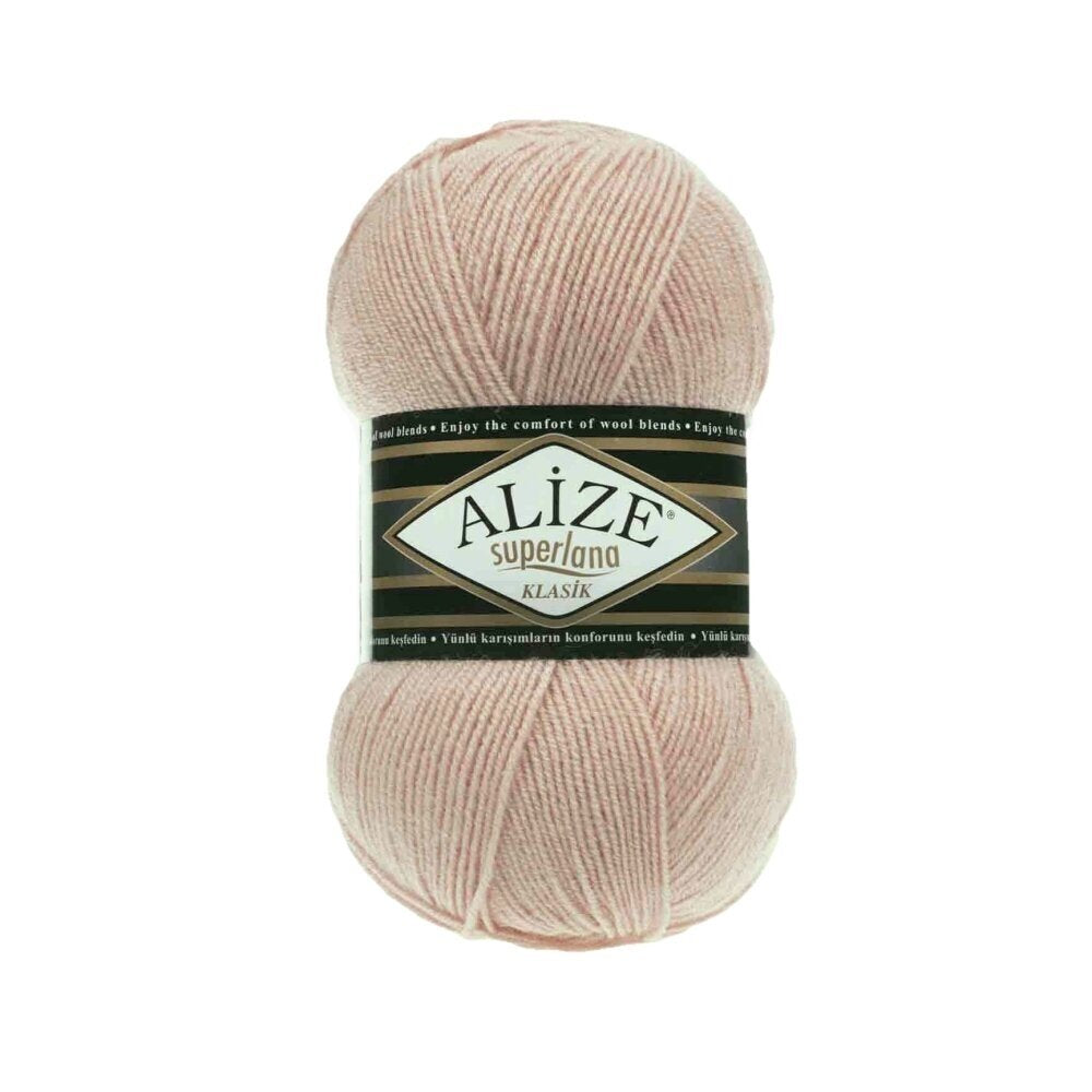 Alize Superlana Klasik 404 Peach – acrylic wool yarn