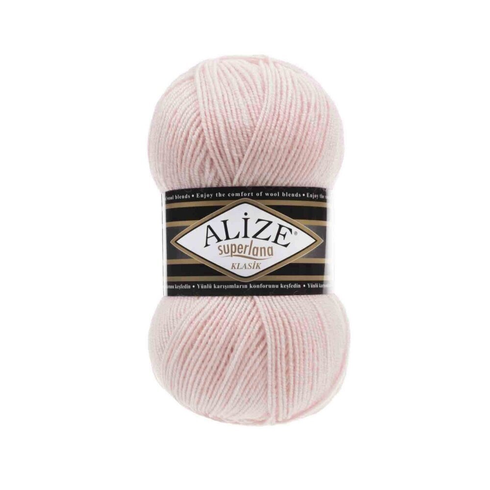 Alize Superlana Klasik 271 Blush – acrylic wool yarn
