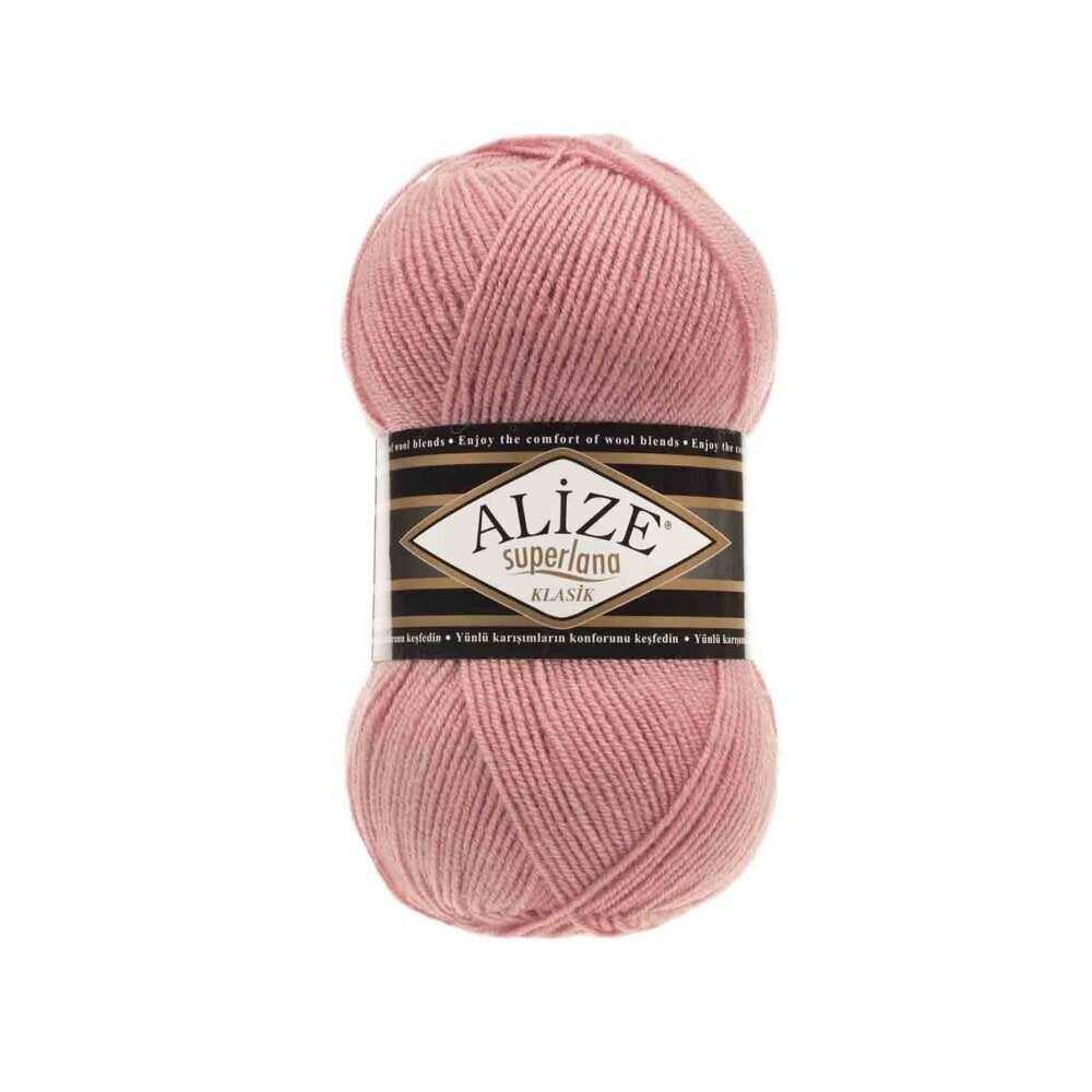Alize Superlana Klasik 144 Salmon – acrylic wool yarn
