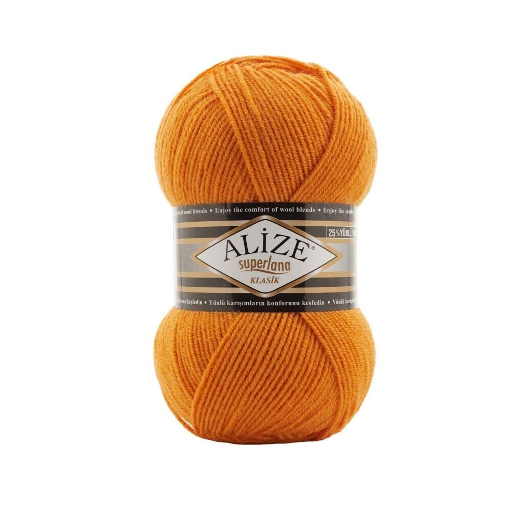 Alize Superlana Klasik 336 Orange – acrylic wool yarn