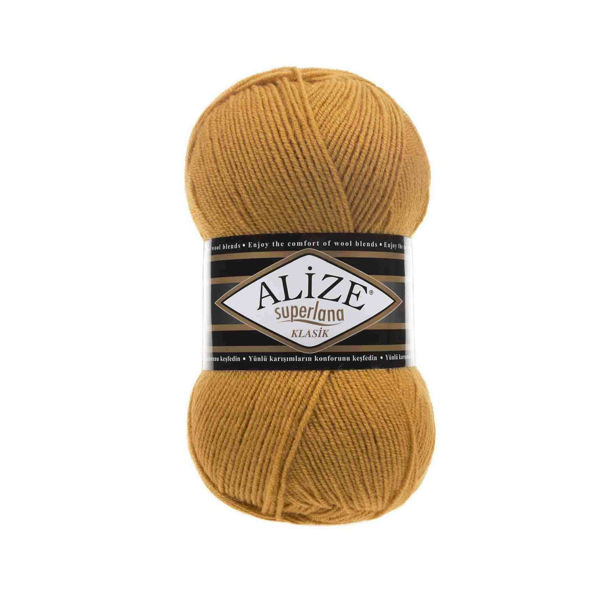 Alize Superlana Klasik 02 Bronze – acrylic wool yarn