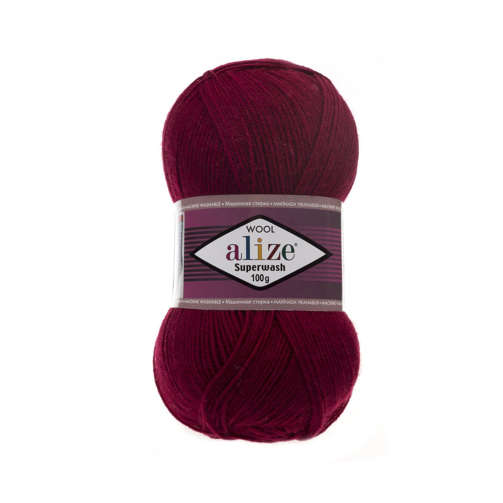 Alize Superwash Comfort Socks Superwash Bordeaux (57)